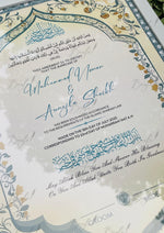 Load image into Gallery viewer, Custom Nikah Certificate Frame | NC-186
