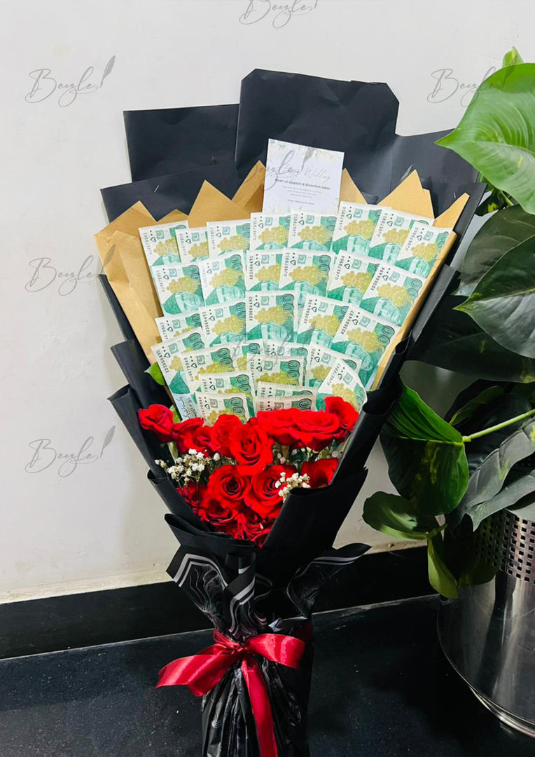 Floral Cash Bouquet | BCG-225