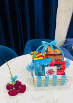 Load image into Gallery viewer, Blue Snack Basket Gift | GB-167
