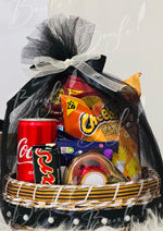 Load image into Gallery viewer, Black Themed Birthday Gift Basket | GB-037
