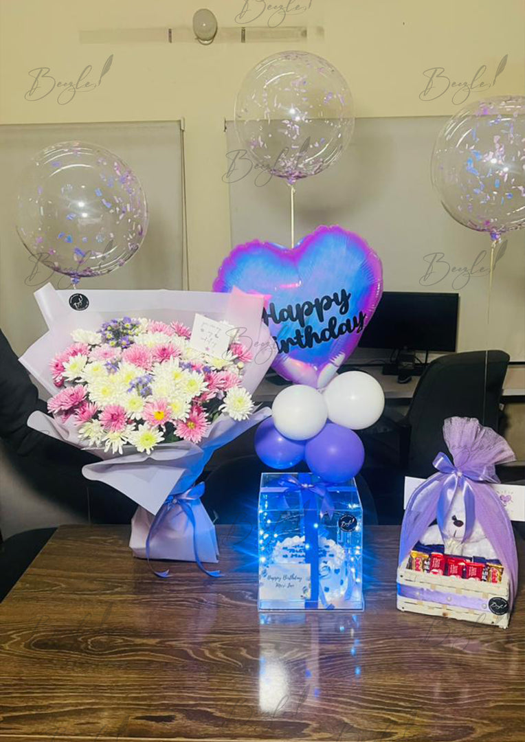 Purple Charm Set | GDEL-172