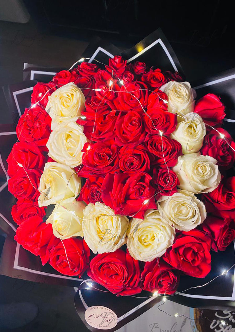 Crimson Ivory Bouquet | BCG-268