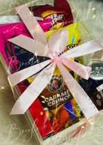 Load image into Gallery viewer, Charming Snack Delight Box with Pink Ribbon | GBO-031
