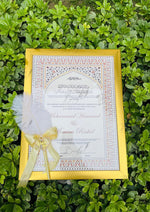 Load image into Gallery viewer, Nikkah Frame with Pen Set | DEL-154

