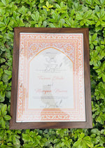 Load image into Gallery viewer, Customized Premium Nikah Certificate With Classic Design | NC-008