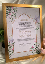 Load image into Gallery viewer, Islamic Nikah Certificate | SNC-012