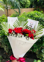 Load image into Gallery viewer, Beautiful Red Rose Hand Bouquet | BCG-133
