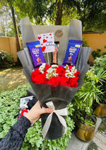 Load image into Gallery viewer, Mini Chocolate Bouquet with Mars &amp; Dairy Milk | BCG-168