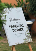 Load image into Gallery viewer, Farewell Dinner Welcome Board | WWB-015

