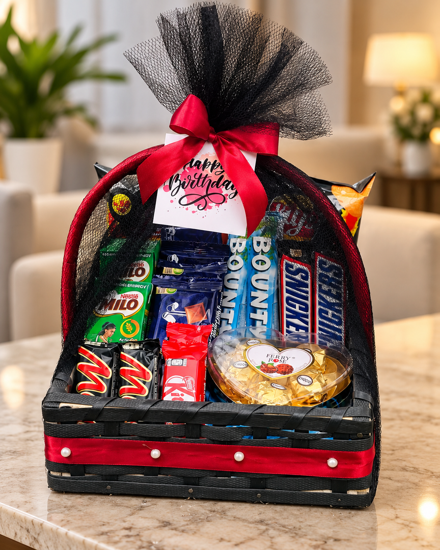 Luxurious Chocolate & Snack Basket | GB-057