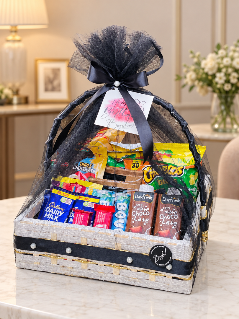 Black Treat Basket | GB-223