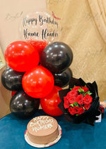 Load image into Gallery viewer, Birthday Combo with Balloons and Cake | GDEL-137
