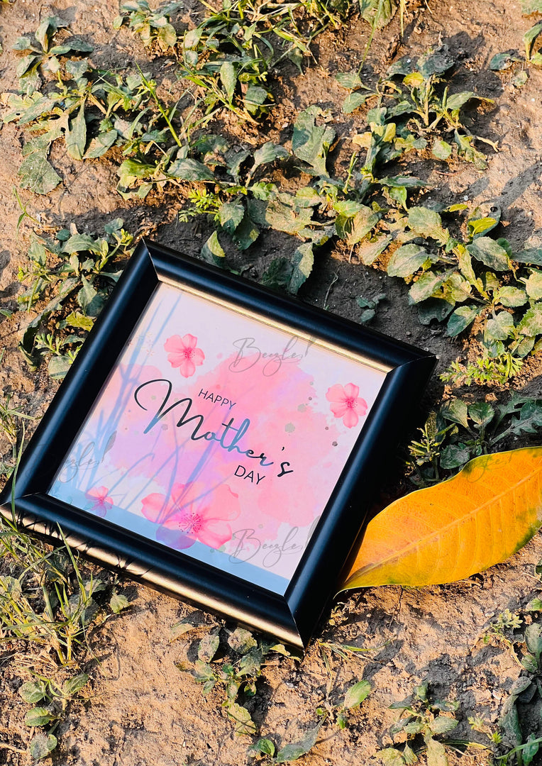 Soft Pink Floral Mother’s Day Frame | MDF-002
