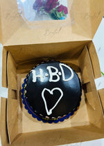 Load image into Gallery viewer, Rich Chocolate Cake with Custom Name | GC-065
