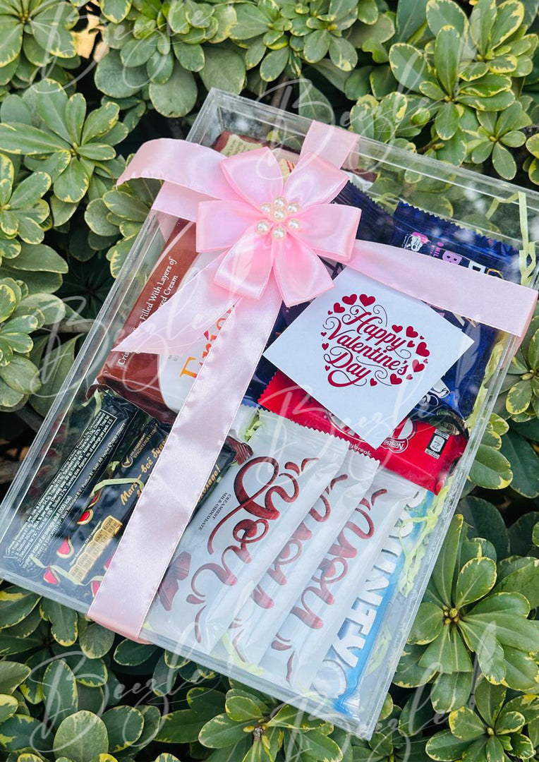 Pink Ribbon Valentine Gift Box | GBO-023