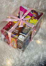 Load image into Gallery viewer, Charming Snack Delight Box with Pink Ribbon | GBO-031
