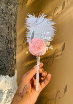 Load image into Gallery viewer, Customized Nikah Pen With Name &amp; Feather | PEN-39
