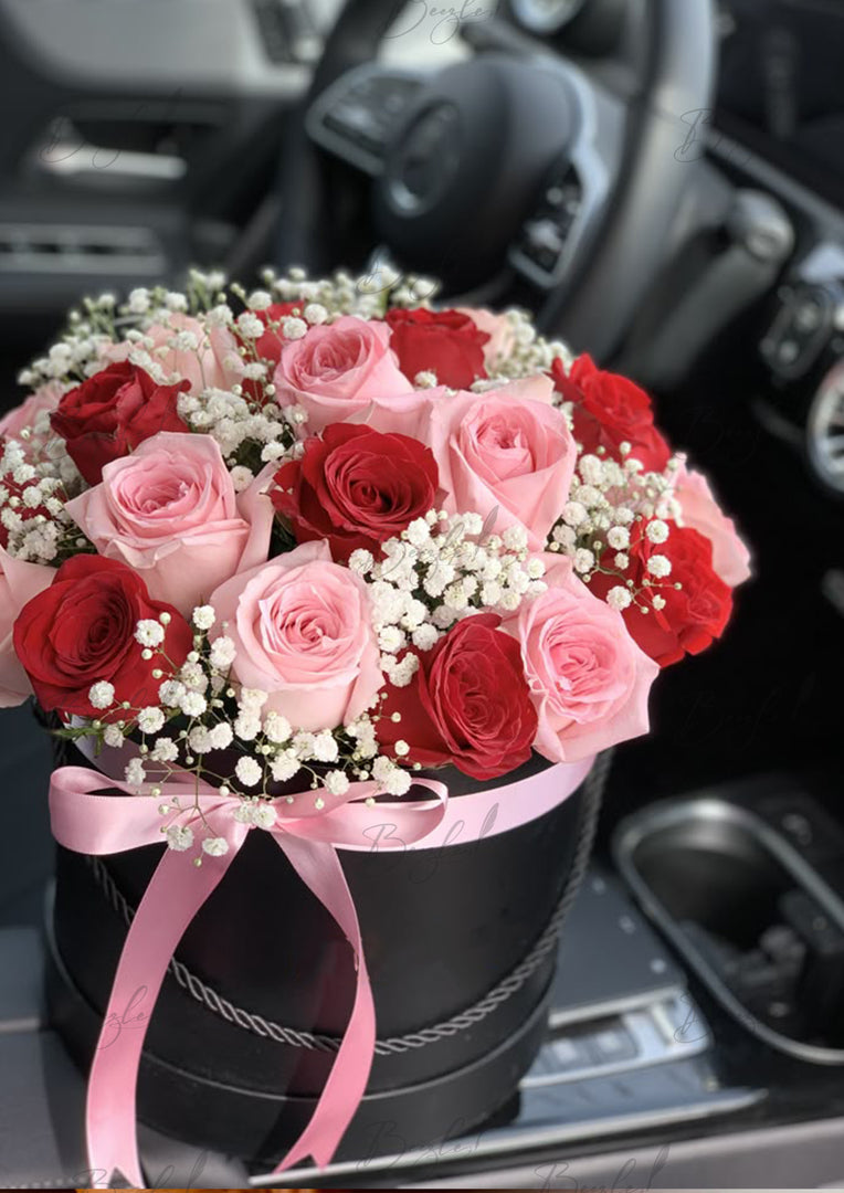 Blooming Love Rose Bouquet Bucket | BCG-073