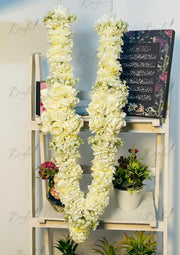 White Floral Garland | MA-005