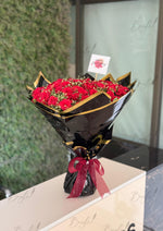 Load image into Gallery viewer, Red Rose Bouquet with Personalised Card | BCG-104
