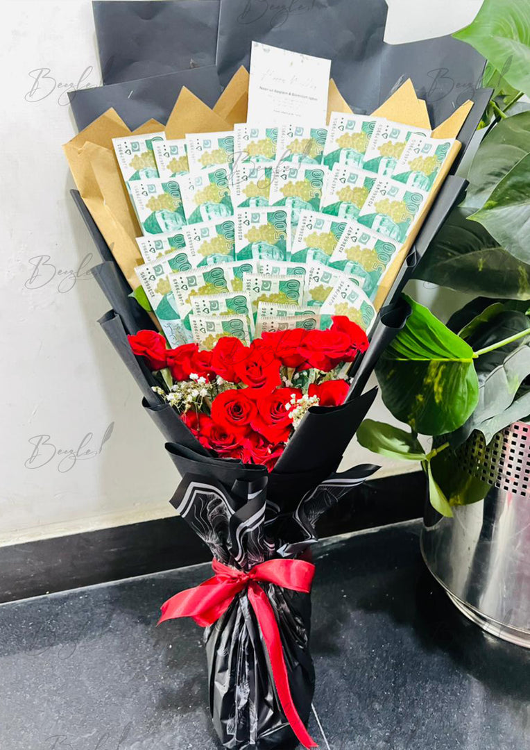 Floral Cash Bouquet | BCG-225