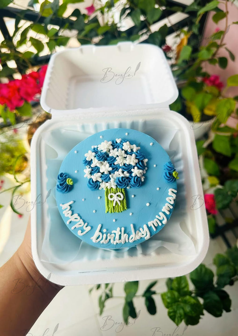 Blue Blossom Cake | GC-152