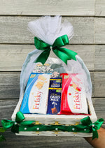 Load image into Gallery viewer, Frisky &amp; Dairy Milk Gift Basket | GB-183
