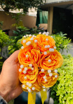 Load image into Gallery viewer, Yellow Floral Gajrays | GAY-017
