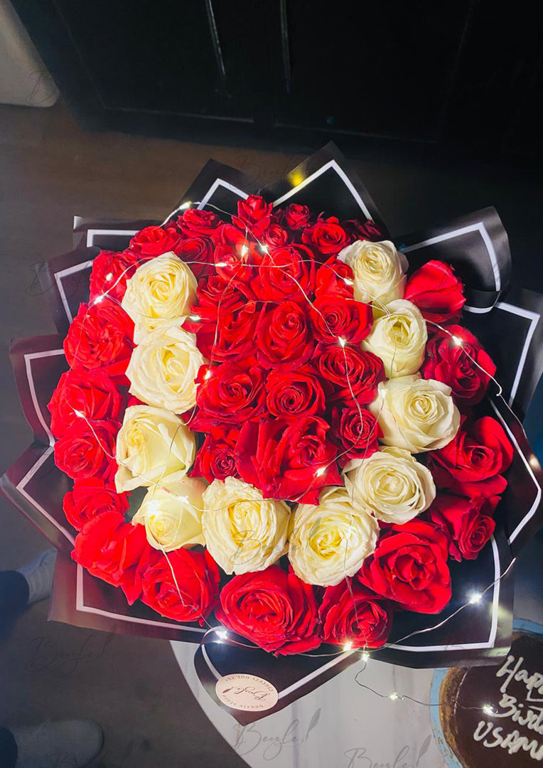 Crimson Ivory Bouquet | BCG-268