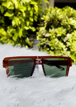 Load image into Gallery viewer, Trendy Brown Frame Sunglasses | GLS-002
