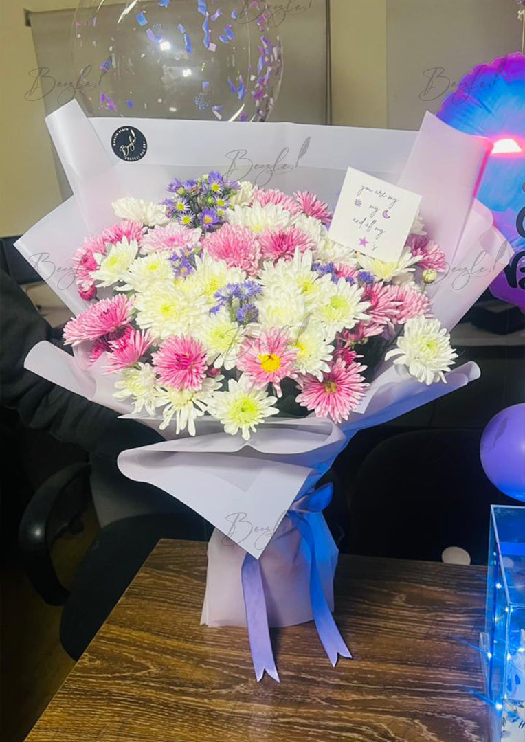 Pastel Daisy Bloom Bouquet | BCG-246