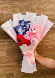 Teddy & Treats Polka Dot Bouquet | BCG-150