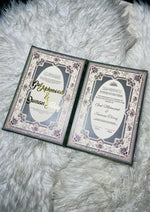 Load image into Gallery viewer, Emerald Green Nikkah Booklet | NB-051
