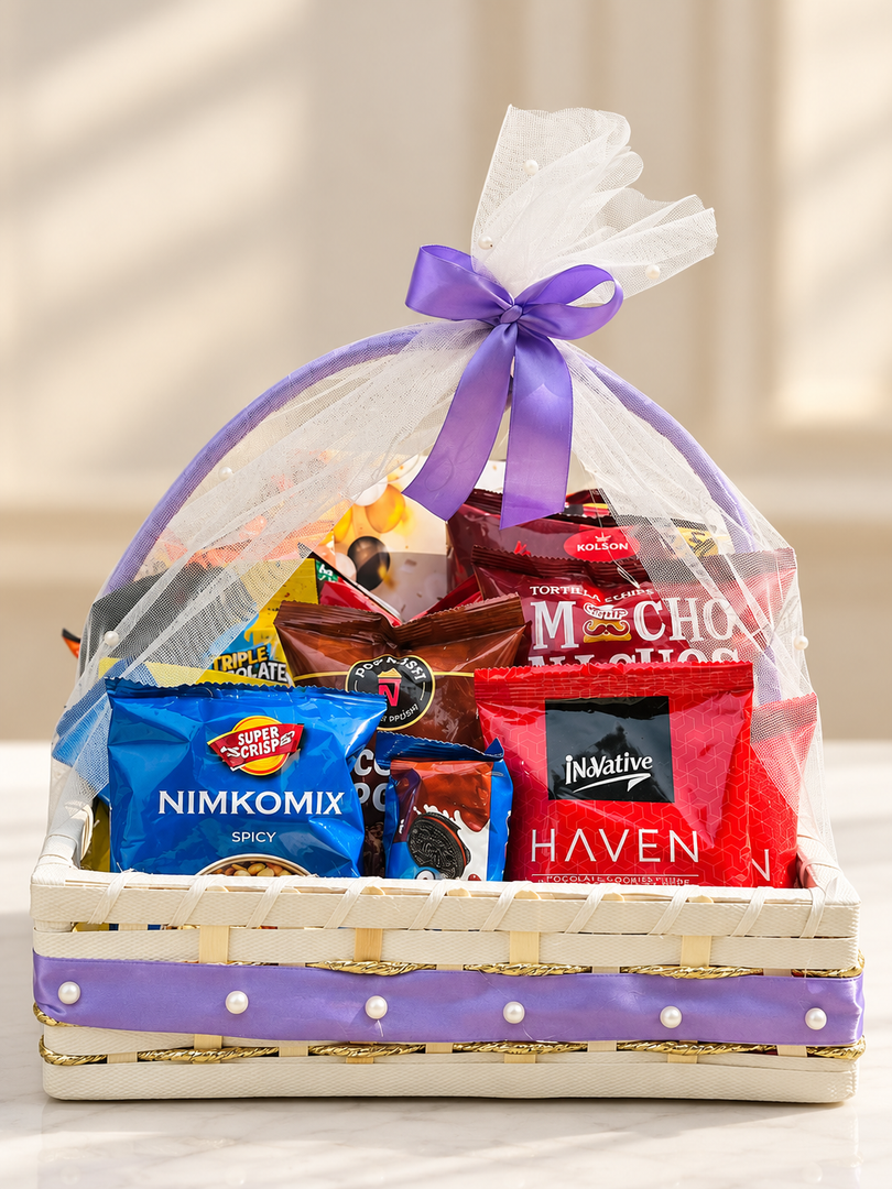 Royal Purple Snack Basket | GB-053