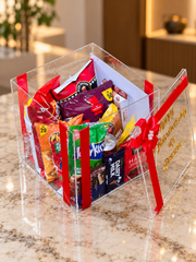 Personalized Valentine's Acrylic Gift Box | GBO-034