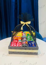 Load image into Gallery viewer, Chips &amp; Chocolate Basket with Milo | GB-155
