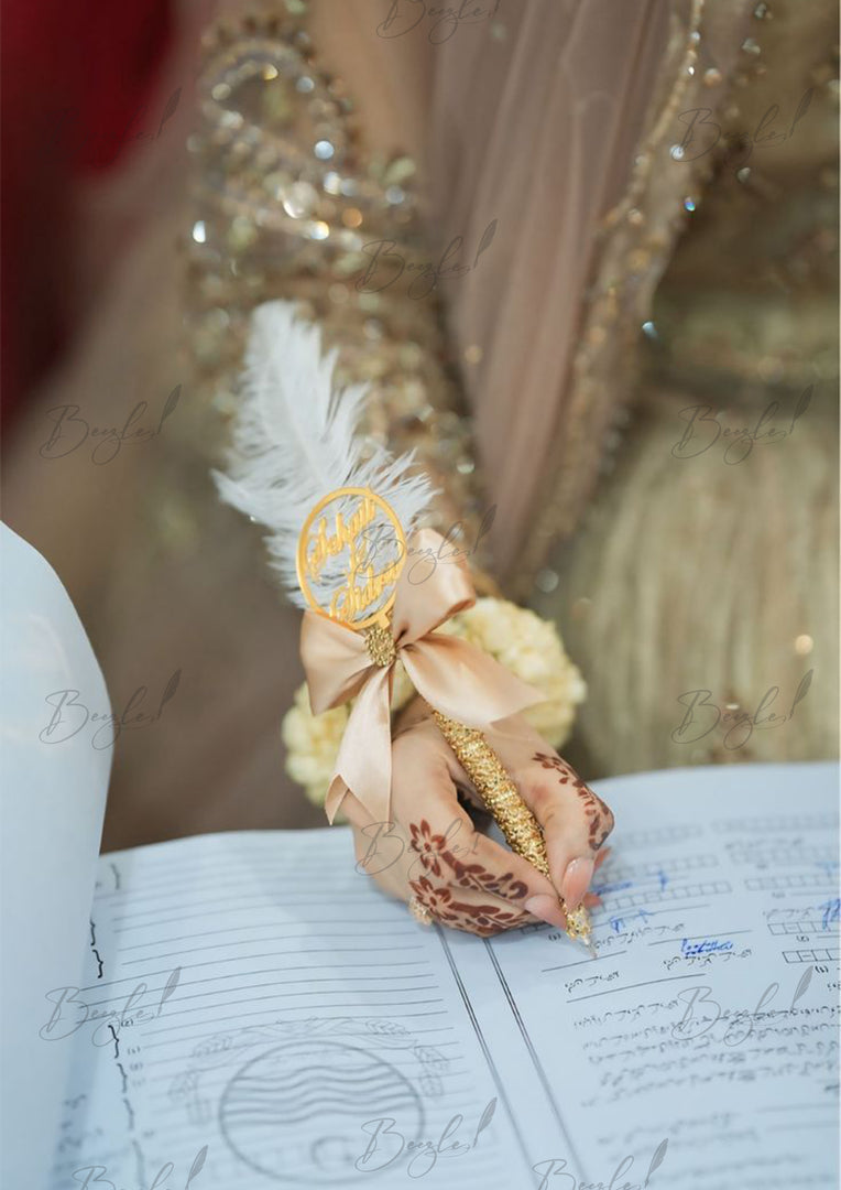 Luxurious Nikkah Signing Pen | PEN-114