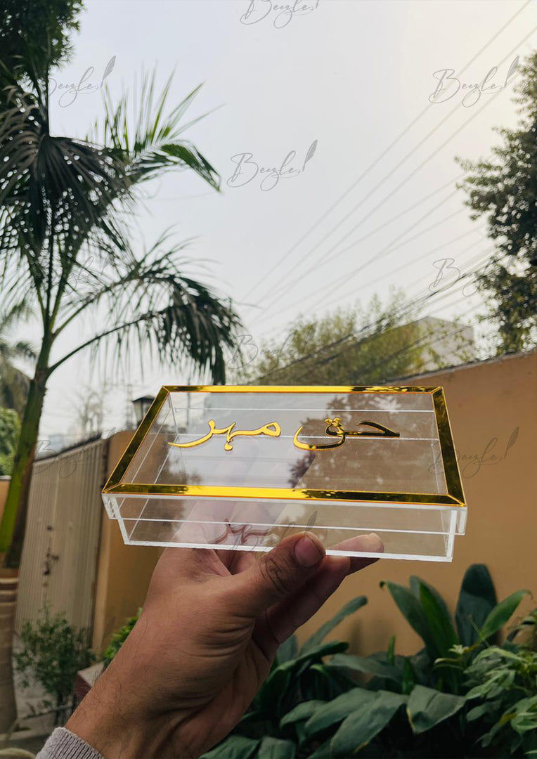 Custom Haq Mehar Box | HM-004