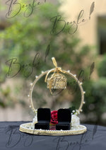 Load image into Gallery viewer, Nikkah Tray With Engagement Ring Box | ET-003
