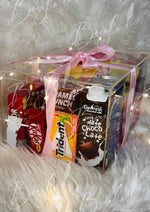 Load image into Gallery viewer, Charming Snack Delight Box with Pink Ribbon | GBO-031
