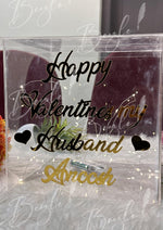 Load image into Gallery viewer, Personalized Valentine&#39;s Day Gift Box | GBO-021
