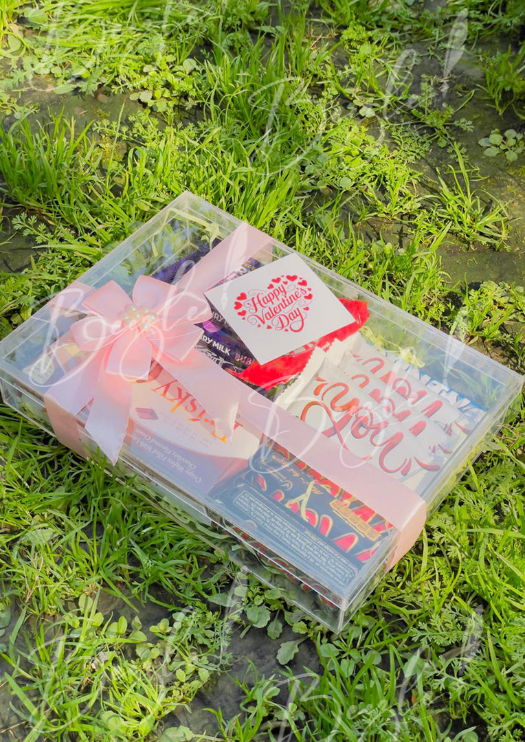 Pink Ribbon Valentine Gift Box | GBO-023