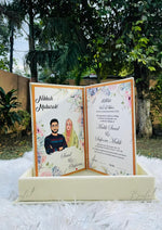 Load image into Gallery viewer, Elegant Union Nikah Nama Booklet | BOX-018
