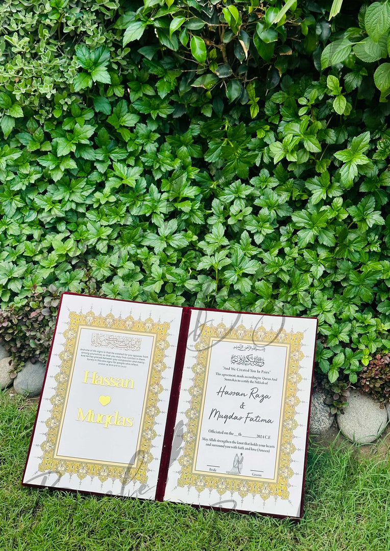 Nikkah Booklet