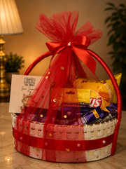 Red Ribbon Snack Basket | GB-114
