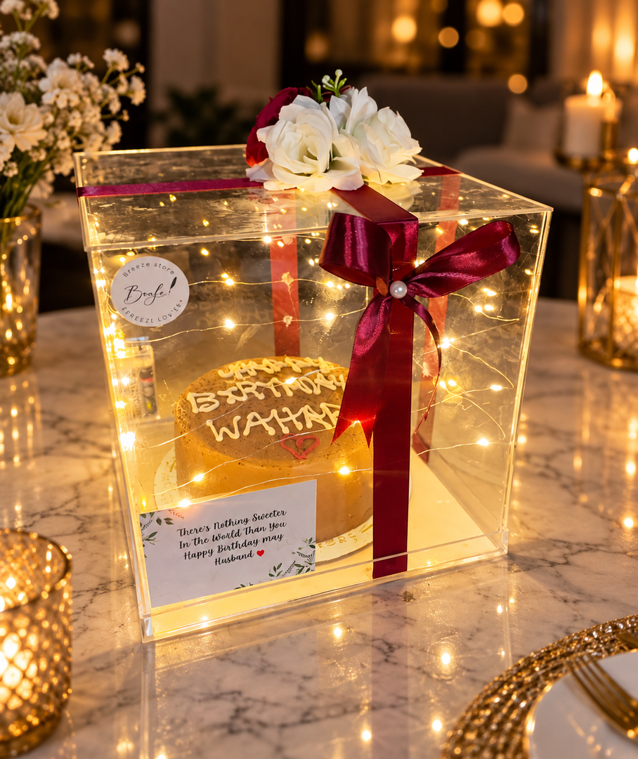 Luxe Glow Cake Box | CB-025