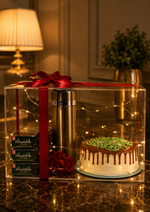 Load image into Gallery viewer, Clear Cake Gift Box with Perfume &amp; Treats | CB-006