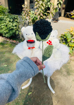 Load image into Gallery viewer, Black Rose Crochet |  CHT-003