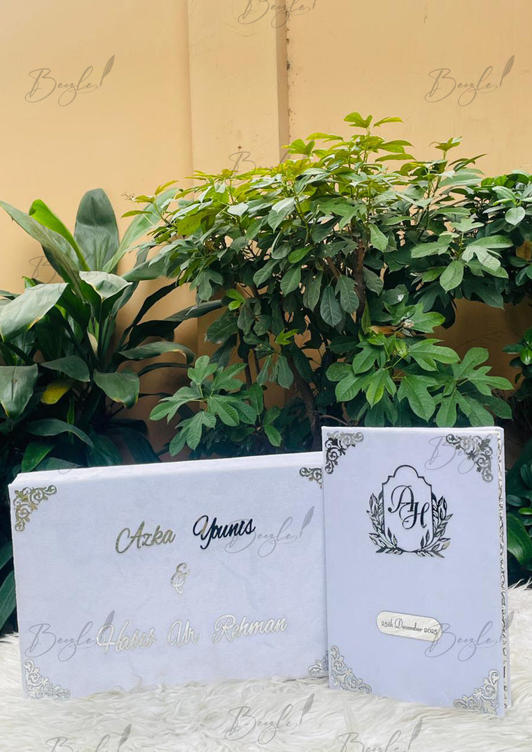 Luxury Nikkah Certificate Box Set |  BOX-015