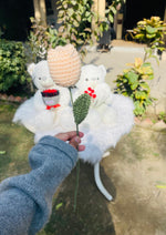 Load image into Gallery viewer, Peach Tulip Crochet | CHT-004